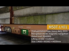 50トンの負荷容量を持つ重型 AGV