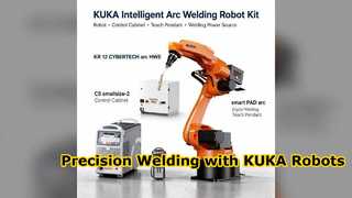 KUKA インテリジェントアーク溶接ロボット自動化ソリューション
